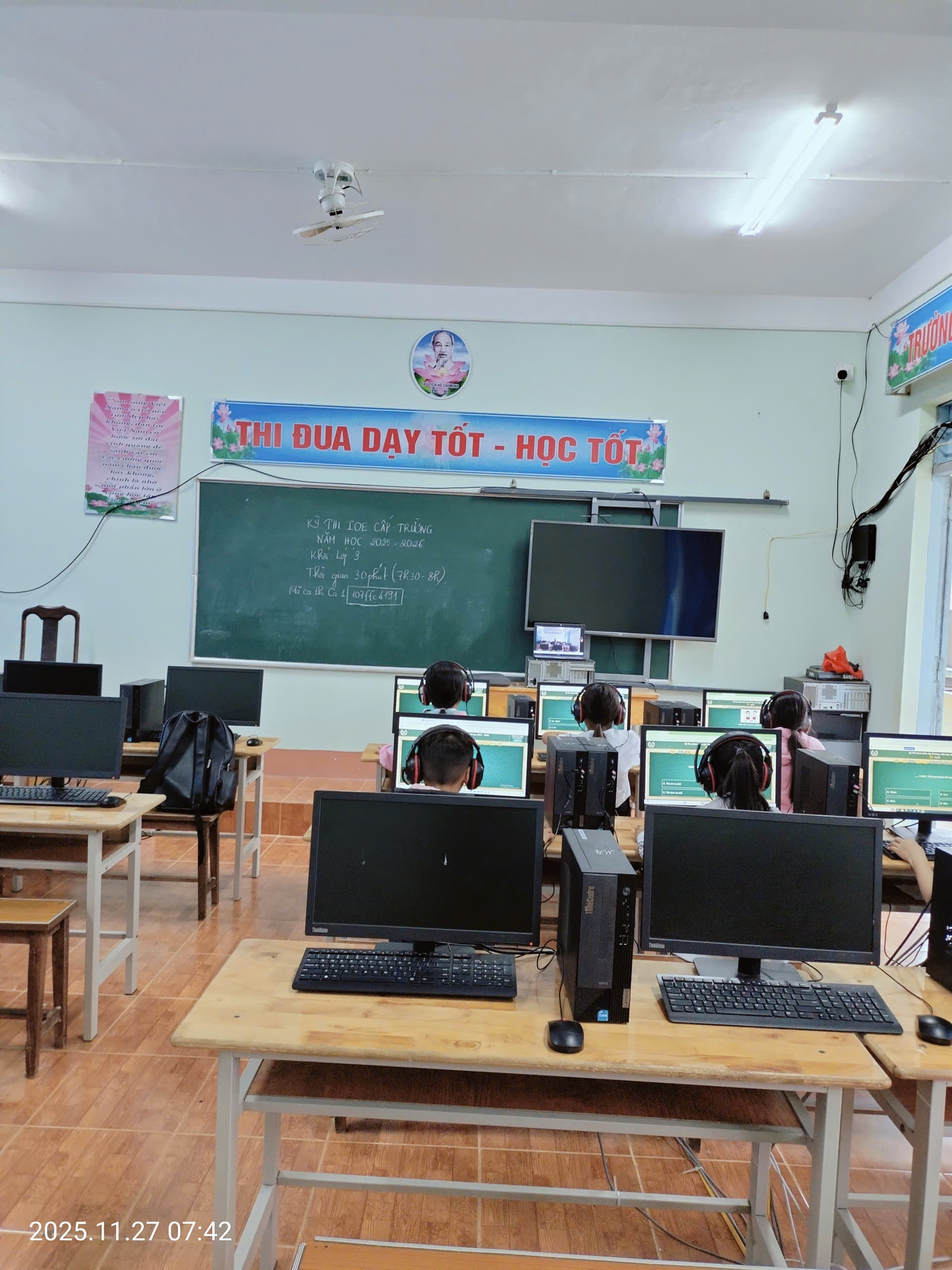 Cuộc thi Tiếng Anh IOE cấp trường năm học 2025-2026